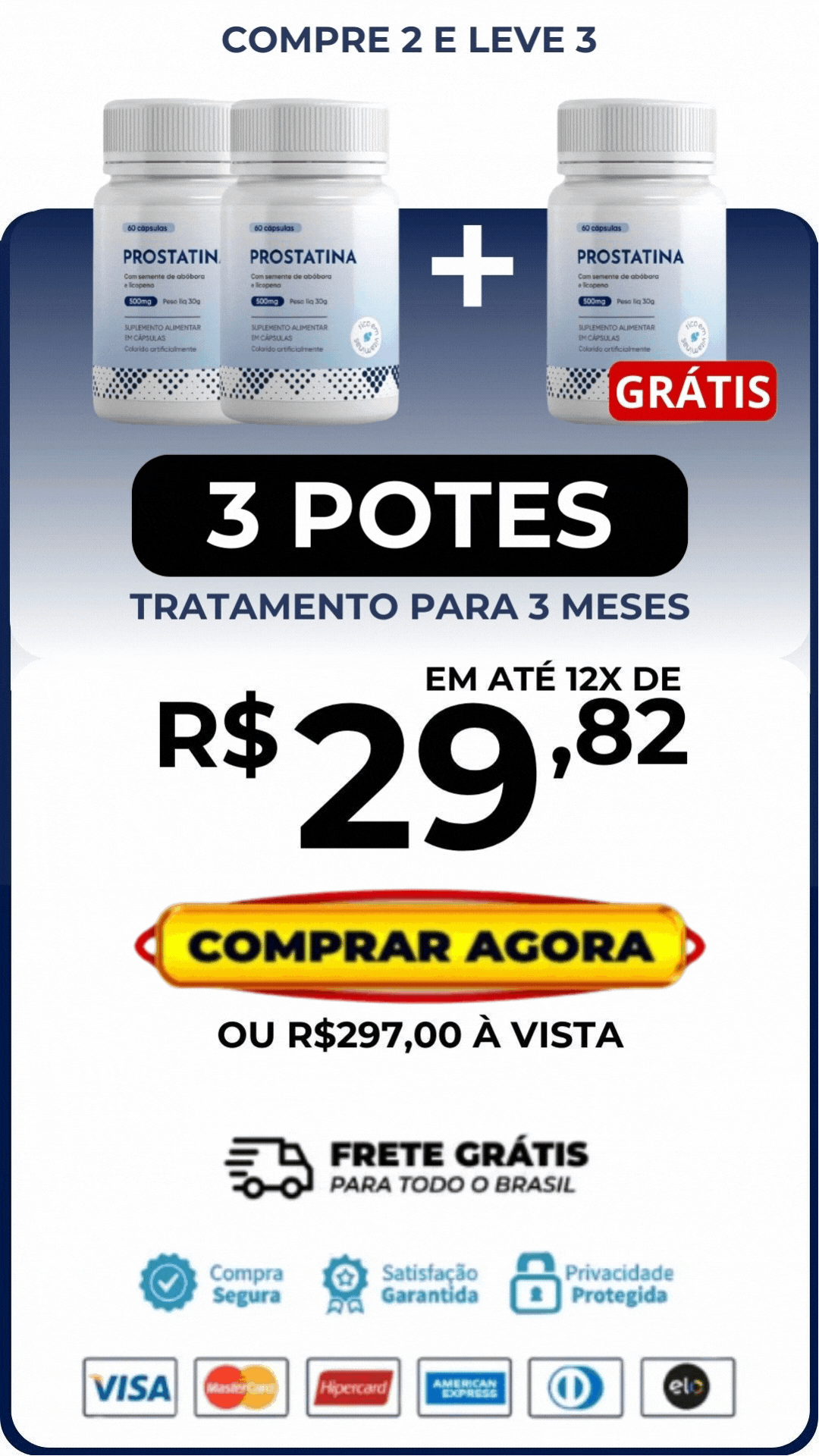 3 potes pis